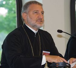 + Elpidophoros Lambriniadis, metropolitan of Bursa, Patriarchate of Constantinople