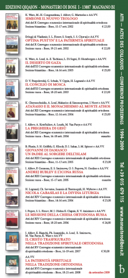  Edizioni Qiqajon - Conference PROCEEDINGS 1994-2008